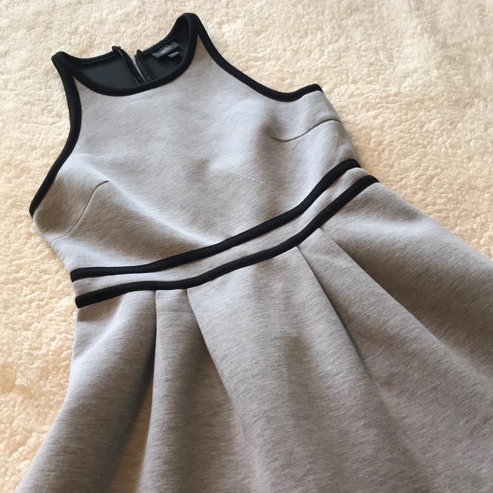 Mossimo | Fit & Flare Sleeveless Dress Size M Gray